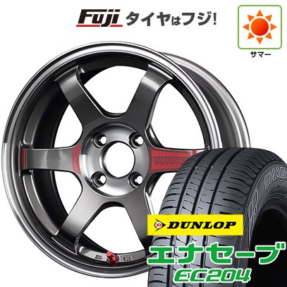 【新品 軽自動車】 夏タイヤ ホイール4本セット 165/50R16 ダンロップ エナセーブ EC204 RAYS レイズ ボルクレーシング TE37 ソニック SL 5.5J 16インチ(送料無料)