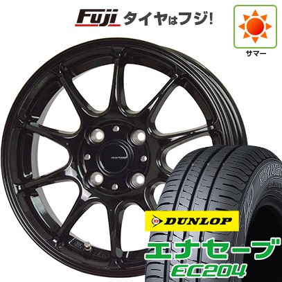 【新品 軽自動車】アトレーワゴン 夏タイヤ ホイール4本セット 165/65R13 ダンロップ エナセーブ EC204 ホットスタッフ ジースピード G-07 4J 13インチ(送料無料)|フジ スペシャルセレクション
