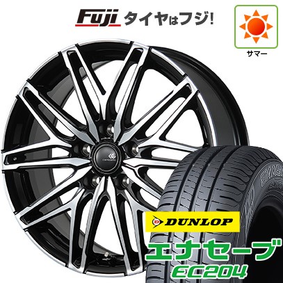 【新品】フリード 5穴/114 夏タイヤ ホイール4本セット 195/55R16 ダンロップ エナセーブ EC204 トピー セレブロ WA45 6.5J 16インチ(送料無料)