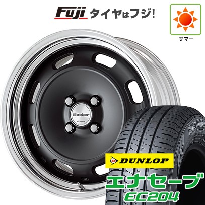 【新品国産車用4穴100】 夏タイヤ ホイール4本セット 195/50R16 ダンロップ エナセーブ EC204 WORK ワーク シーカー DT 6J 16インチ(送料無料)｜フジ スペシャルセレクション