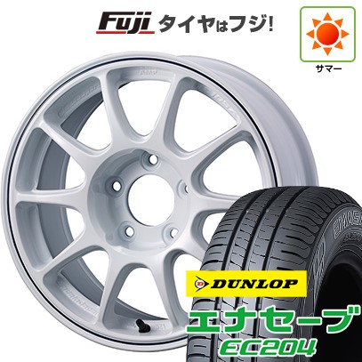 【新品国産車用5穴100】 夏タイヤ ホイール4本セット 195/65R15 ダンロップ エナセーブ EC204 WEDS ウェッズスポーツ TC-105X グラベル 6.5J 15インチ(送料無料)