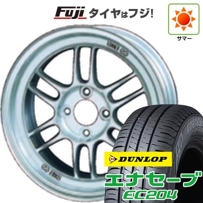 【新品国産車用5穴114.3】 夏タイヤ ホイール4本セット 215/55R17 ダンロップ エナセーブ EC204 ENKEI エンケイ Racing RP-F1 7J 17インチ(送料無料)|フジ スペシャルセレクション