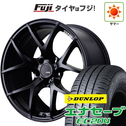 【新品国産車用5穴114.3】 夏タイヤ ホイール4本セット 215/55R17 ダンロップ エナセーブ EC204 SSR GT GTV03 7J 17インチ(送料無料)|フジ スペシャルセレクション