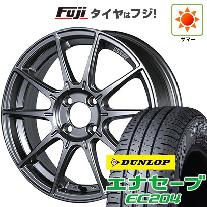 【新品 軽自動車】 夏タイヤ ホイール4本セット 165/50R16 ダンロップ エナセーブ EC204 SSR GT GTX01 5.5J 16インチ(送料無料)