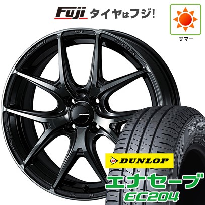 【新品 軽自動車】 夏タイヤ ホイール4本セット 165/50R16 ダンロップ エナセーブ EC204 WEDS ウェッズスポーツ SA-01R 5J 16インチ(送料無料)