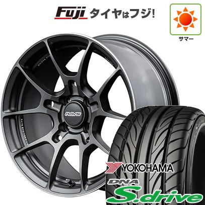 【新品 軽自動車】 夏タイヤ ホイール4本セット 165/45R16 ヨコハマ DNA Sドライブ RAYS レイズ ボルクレーシング G025 5.5J 16インチ(送料無料)