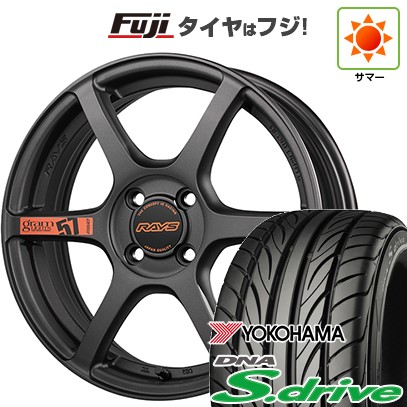 【新品 軽自動車】 夏タイヤ ホイール4本セット 165/40R16 ヨコハマ DNA Sドライブ RAYS レイズ グラムライツ 57C6 SPEC-D 5.5J 16インチ(送料無料)