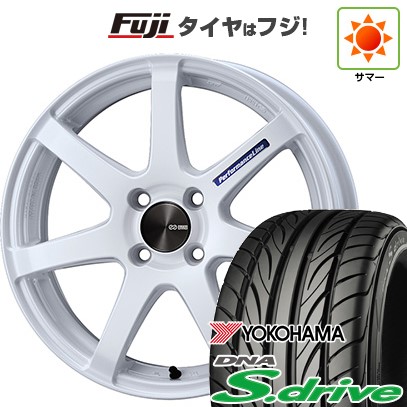 【新品 軽自動車】 夏タイヤ ホイール4本セット 165/40R16 ヨコハマ DNA Sドライブ ENKEI エンケイ PerformanceLine PF07 COLORS 5J 16インチ(送料無料)|フジ スペシャルセレクション