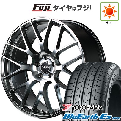 【新品国産車用5穴114.3】 夏タイヤ ホイール4本セット 225/50R18 ヨコハマ ブルーアース ES32 MID WHEELS MID EXCLUSIVE 028F 7J 18インチ(送料無料)｜フジ スペシャルセレクション