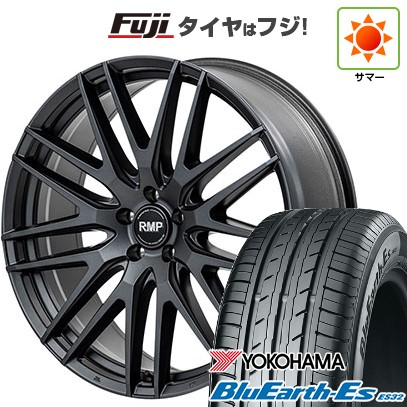 【新品国産車用5穴114.3】 夏タイヤ ホイール4本セット 225/55R18 ヨコハマ ブルーアース ES32 MID WHEELS MID EXCLUSIVE 029F 8J 18インチ(送料無料)