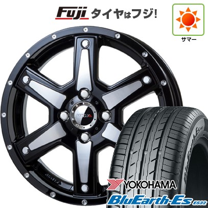 【新品 軽自動車】ハスラー デリカミニ(4WD) 夏タイヤ ホイール4本セット 165/60R15 ヨコハマ ブルーアース ES32 トライスター MKW MK-56 4.5J 15インチ(送料無料)
