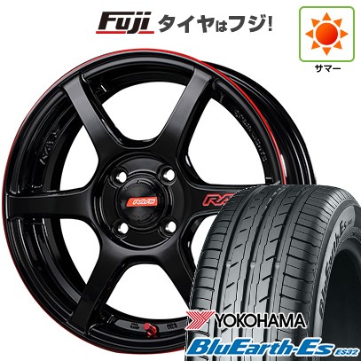 【新品 軽自動車】ハスラー デリカミニ(4WD) 夏タイヤ ホイール4本セット 165/60R15 ヨコハマ ブルーアース ES32 RAYS レイズ グラムライツ 57C6 TIME ATTACK EDITION 5J 15インチ(送料無料)
