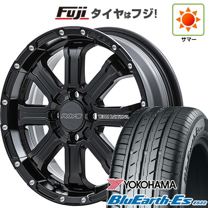 【新品 軽自動車】タフト ソリオ 夏タイヤ ホイール4本セット 165/65R15 ヨコハマ ブルーアース ES32 RAYS レイズ デイトナ FDX-K 5J 15インチ(送料無料)|フジ スペシャルセレクション