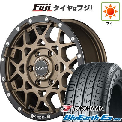 【新品国産車用5穴114.3】 夏タイヤ ホイール4本セット 225/60R17 ヨコハマ ブルーアース ES32 RAYS レイズ デイトナ M8 xB Edition 7J 17インチ(送料無料)｜フジ スペシャルセレクション