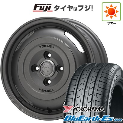 【新品 軽自動車】 夏タイヤ ホイール4本セット 165/55R14 ヨコハマ ブルーアース ES32 MLJ エクストリームJ ジャーニー 4.5J 14インチ(送料無料)