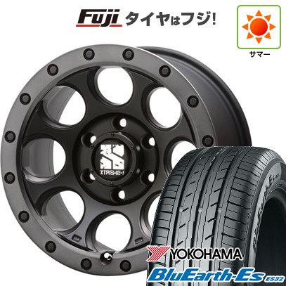 【新品国産車用5穴114.3】 夏タイヤ ホイール4本セット 225/55R18 ヨコハマ ブルーアース ES32 MLJ エクストリームJ XJ03 8J 18インチ(送料無料)