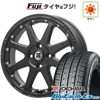 【新品 軽自動車】エブリイワゴン 夏タイヤ ホイール4本セット 165/50R15 ヨコハマ ブルーアース ES32 MLJ エクストリームJ 4.5J 15インチ(送料無料)