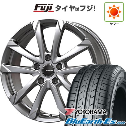 【新品】シエンタ 2015-22 夏タイヤ ホイール4本セット 185/60R15 ヨコハマ ブルーアース ES32 コーセイ クレイシズ GC36F 6J 15インチ(送料無料)
