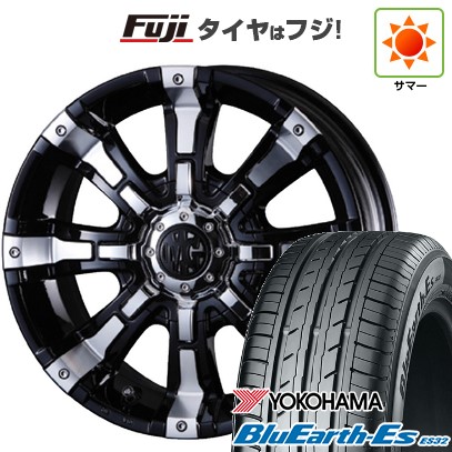 【新品国産車用5穴114.3】 夏タイヤ ホイール4本セット 215/65R16 ヨコハマ ブルーアース ES32 クリムソン マーテルギア(MG) ビースト 7J 16インチ(送料無料)