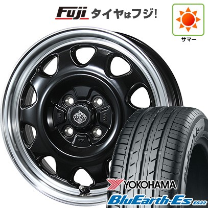 【新品 軽自動車】N-BOX タント スペーシア 夏タイヤ ホイール4本セット 165/55R15 ヨコハマ ブルーアース ES32 トピー ランドフット SWZ 数量限定 4.5J 15インチ(送料無料)
