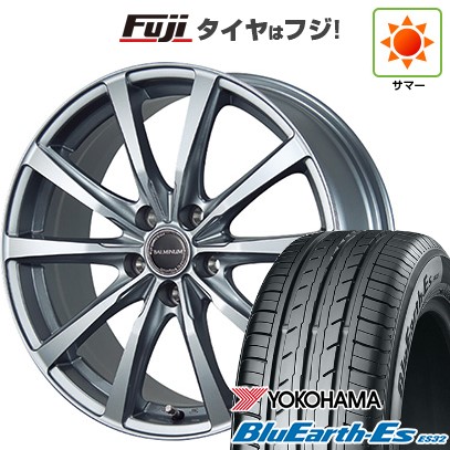【新品国産車用5穴114.3】 夏タイヤ ホイール4本セット 235/50R18 ヨコハマ ブルーアース ES32 ブリヂストン バルミナ LS10 7.5J 18インチ(送料無料)|フジ スペシャルセレクション