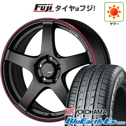 【新品国産車用5穴114.3】 夏タイヤ ホイール4本セット 215/50R17 ヨコハマ ブルーアース ES32 SSR GT GTV01 7J 17インチ(送料無料)｜フジ スペシャルセレクション