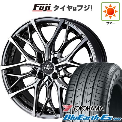 【新品】ライズ/ロッキー(ガソリン) 夏タイヤ ホイール4本セット 195/60R17 ヨコハマ ブルーアース ES32 WEDS ウェッズ クレンツェ ウィーバル 100EVO 6.5J 17インチ(送料無料)|フジ スペシャルセレクション