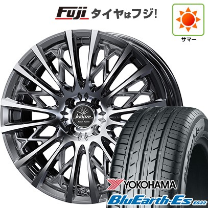【新品】ライズ/ロッキー（ガソリン） 夏タイヤ ホイール4本セット 195/65R16 ヨコハマ ブルーアース ES32 WEDS ウェッズ クレンツェ シュリット 855EVO 6J 16インチ(送料無料)