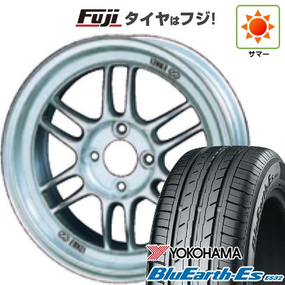 【新品国産車用5穴114.3】 夏タイヤ ホイール4本セット 205/60R16 ヨコハマ ブルーアース ES32 ENKEI エンケイ Racing RP-F1 7J 16インチ(送料無料)|フジ スペシャルセレクション