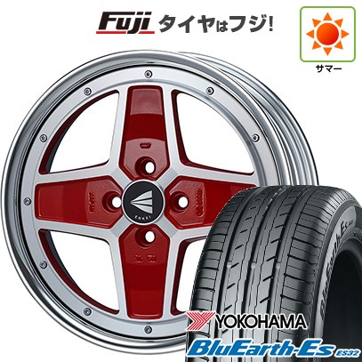 【新品 軽自動車】 夏タイヤ ホイール4本セット 165/50R16 ヨコハマ ブルーアース ES32 ENKEI エンケイ Neo Classic アパッチ2 ネオ 5J 16インチ(送料無料)
