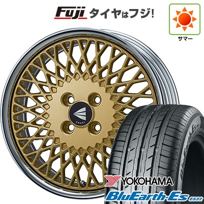 【新品】クロスビー/イグニス 夏タイヤ ホイール4本セット 175/60R16 ヨコハマ ブルーアース ES32 ENKEI エンケイ Neo Classic メッシュ4 ネオ 6J 16インチ(送料無料)|フジ スペシャルセレクション