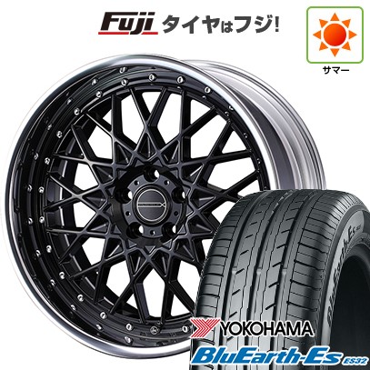 【新品国産車用5穴100】 夏タイヤ ホイール4本セット 215/40R18 ヨコハマ ブルーアース ES32 WEDS ウェッズ マーベリック 1613M 8J 18インチ(送料無料)