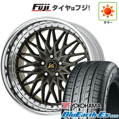 【新品国産車用5穴114.3】 夏タイヤ ホイール4本セット 215/60R17 ヨコハマ ブルーアース ES32 WORK ワーク VS VS-XV 7J 17インチ(送料無料) 149,000円