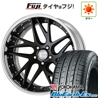 【新品国産車用5穴100】 夏タイヤ ホイール4本セット 225/35R19 ヨコハマ ブルーアース ES32 WORK ワーク グノーシスCV CVX 8J 19インチ(送料無料)｜フジ スペシャルセレクション
