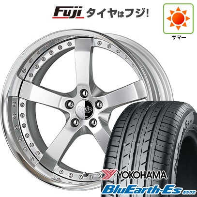 【新品国産車用5穴114.3】 夏タイヤ ホイール4本セット 225/35R19 ヨコハマ ブルーアース ES32 WORK ワーク エクイップ E05 8J 19インチ(送料無料)