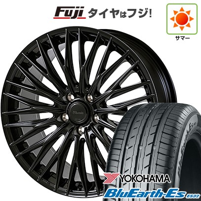 【新品国産車用5穴114.3】 夏タイヤ ホイール4本セット 215/45R18 ヨコハマ ブルーアース ES32 モンツァ ワーウィック クライヴァー 7.5J 18インチ(送料無料)
