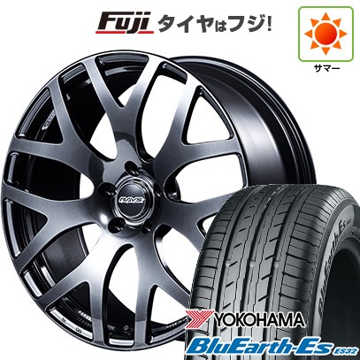 【新品国産車用5穴114.3】 夏タイヤ ホイール4本セット 215/40R18 ヨコハマ ブルーアース ES32 RAYS レイズ VMF S-01 7.5J 18インチ(送料無料)