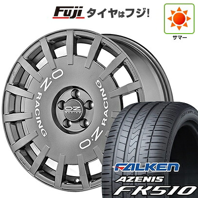 【新品国産車用5穴114.3】 夏タイヤ ホイール4本セット 235/60R18 ファルケン アゼニス FK510 SUV OZ ラリーレーシング 7.5J 18インチ(送料無料)