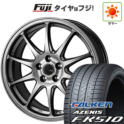 【新品国産車用5穴114.3】 夏タイヤ ホイール4本セット 235/60R18 ファルケン アゼニス FK510 SUV モンツァ ZACK JP-202 8J 18インチ(送料無料)