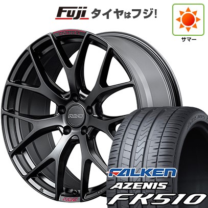 【新品国産車用5穴114.3】 夏タイヤ ホイール4本セット 215/35R19 ファルケン アゼニス FK510 RAYS レイズ ホムラ 2X7FT SPORT EDITION 8J 19インチ(送料無料)｜フジ スペシャルセレクション