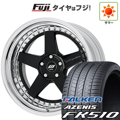 【新品国産車用5穴114.3】 夏タイヤ ホイール4本セット 215/35R19 ファルケン アゼニス FK510 WORK ワーク ジスタンス W5S S/W 8J 19インチ(送料無料)|フジ スペシャルセレクション