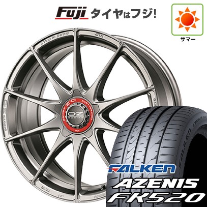 【新品国産車用5穴114.3】 夏タイヤ ホイール4本セット 225/40R18 ファルケン アゼニス FK520L OZ フォーミュラHLT 8J 18インチ(送料無料)