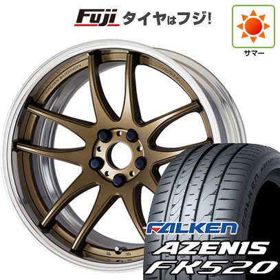 【新品国産車用5穴114.3】 夏タイヤ ホイール4本セット 235/35R19 ファルケン アゼニス FK520L WORK ワーク エモーション CR 2P 8.5J 19インチ(送料無料) 174,200円