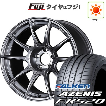 【新品国産車用5穴114.3】 夏タイヤ ホイール4本セット 235/55R18 ファルケン アゼニス FK520L SSR GT GTX01 8J 18インチ(送料無料)