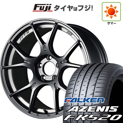 【新品国産車用5穴114.3】 夏タイヤ ホイール4本セット 225/45R19 ファルケン アゼニス FK520L SSR GT GTX02 8.5J 19インチ(送料無料)|フジ スペシャルセレクション