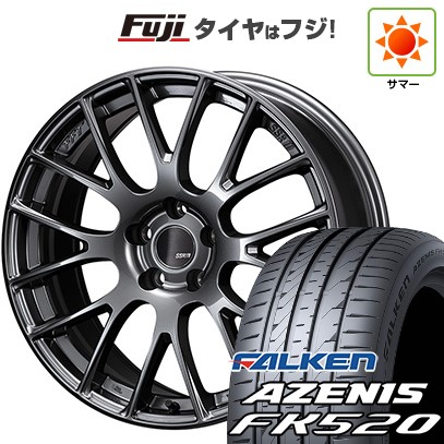 【新品国産車用5穴114.3】 夏タイヤ ホイール4本セット 225/50R18 ファルケン アゼニス FK520L SSR GT GTV04 7.5J 18インチ(送料無料)｜フジ スペシャルセレクション