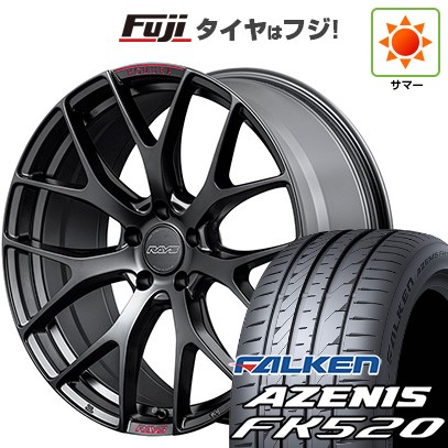 【新品国産車用5穴114.3】 夏タイヤ ホイール4本セット 215/50R18 ファルケン アゼニス FK520L RAYS レイズ ホムラ 2X7FT SPORT EDITION 7.5J 18インチ(送料無料)