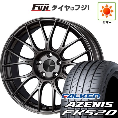 【新品国産車用5穴114.3】 夏タイヤ ホイール4本セット 235/50R18 ファルケン アゼニス FK520L ENKEI エンケイ PerformanceLine PFM1 8J 18インチ(送料無料)|フジ スペシャルセレクション
