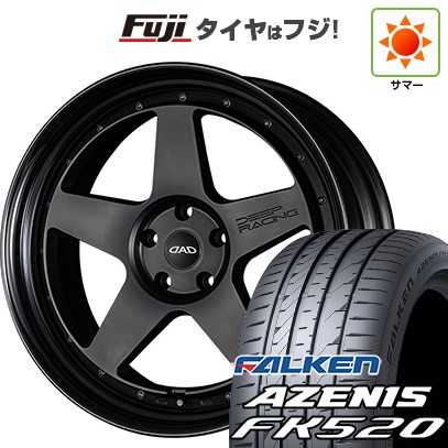 【新品国産車用5穴114.3】 夏タイヤ ホイール4本セット 245/35R21 ファルケン アゼニス FK520L ギャルソン ディープレーシング 9J 21インチ(送料無料)|フジ スペシャルセレクション