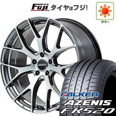 【新品】40系アルファード/ヴェルファイア用 夏タイヤ ホイール4本セット 245/45R20 ファルケン アゼニス FK520L RAYS レイズ ホムラ 2X7FT 8.5J 20インチ(送料無料)